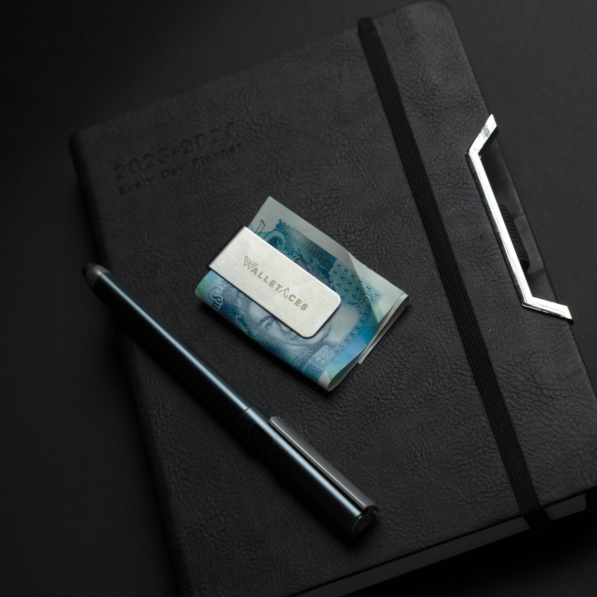 Cash Clip - Minimalist Stainless Steel Money Clip - 15 Bills - WalletAces - Lifestyle