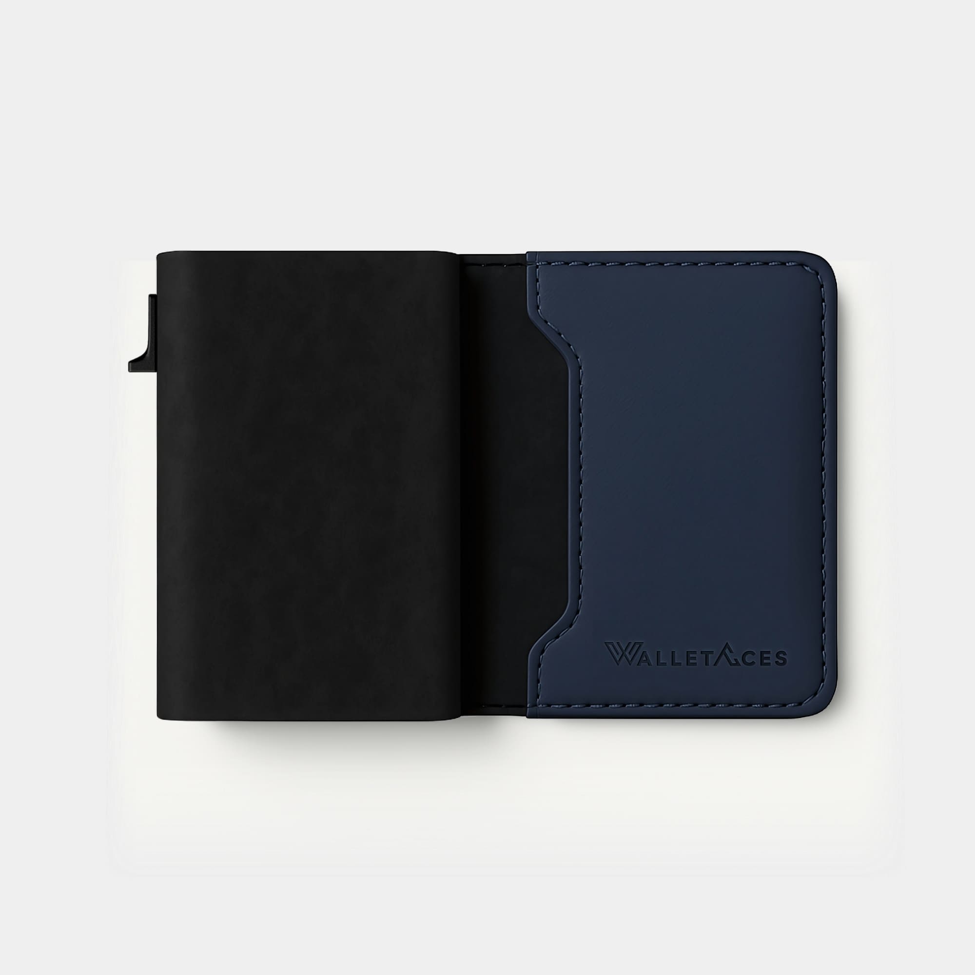 Enigma_Wallet_navy blue_open_wallet_-_WalletAces