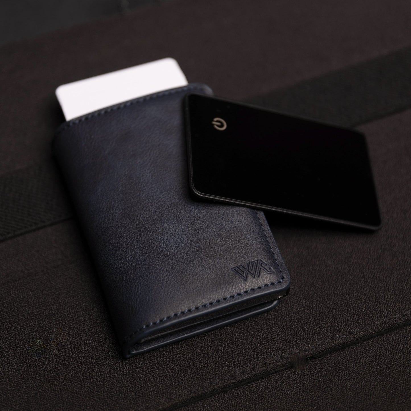 WALLET + TRACKER - Walletaces - Navy Blue