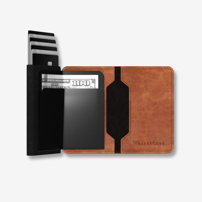 ENIGMA WALLET - Walletaces - Classic Brown