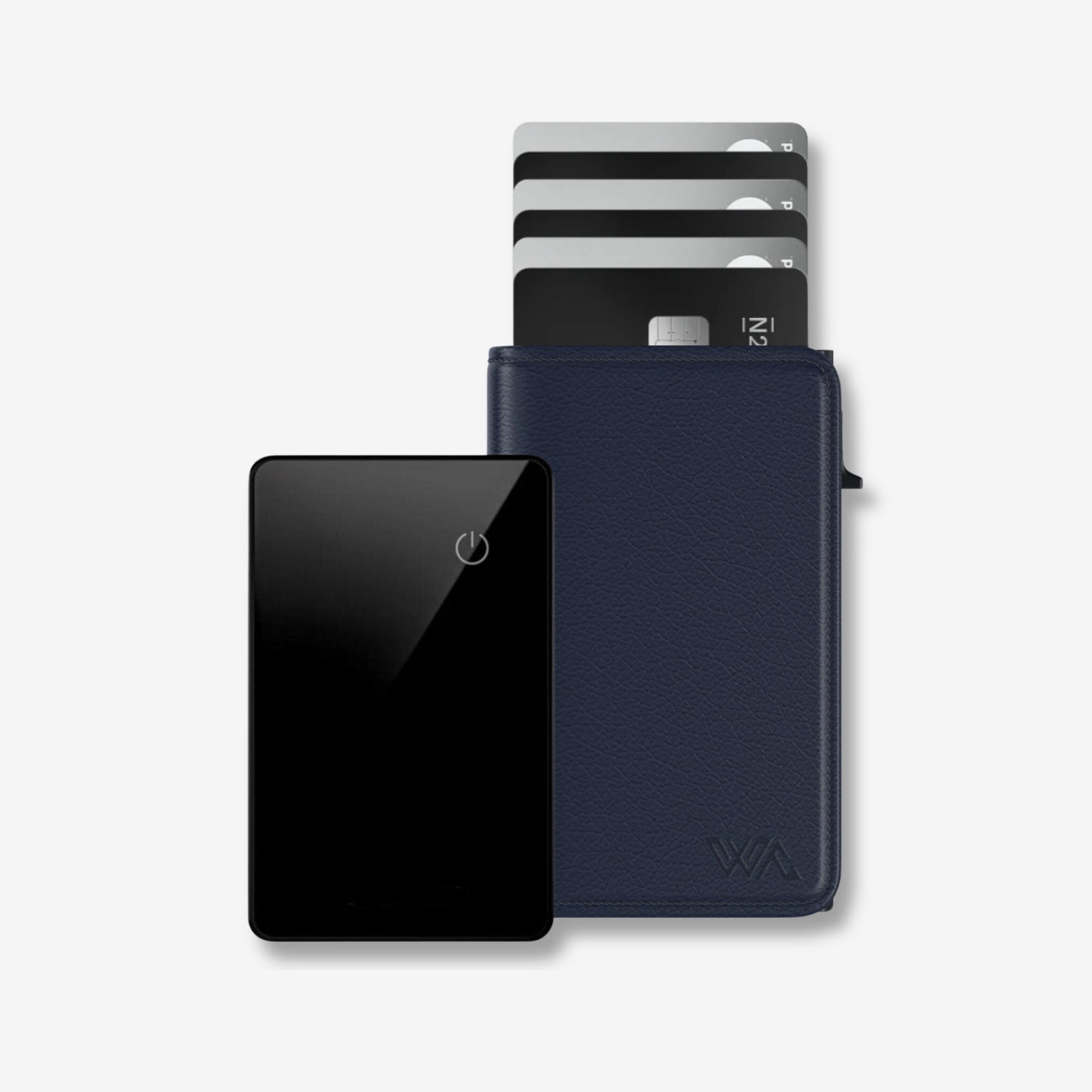 WALLET + TRACKER - Walletaces - Navy Blue