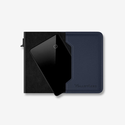 WALLET + TRACKER - Walletaces - Navy Blue